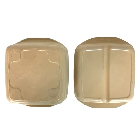 Anchor Hocking Microware Cookware 1 Quart Casserole Divided Lid PM-481 Vintage - Picture 6 of 9